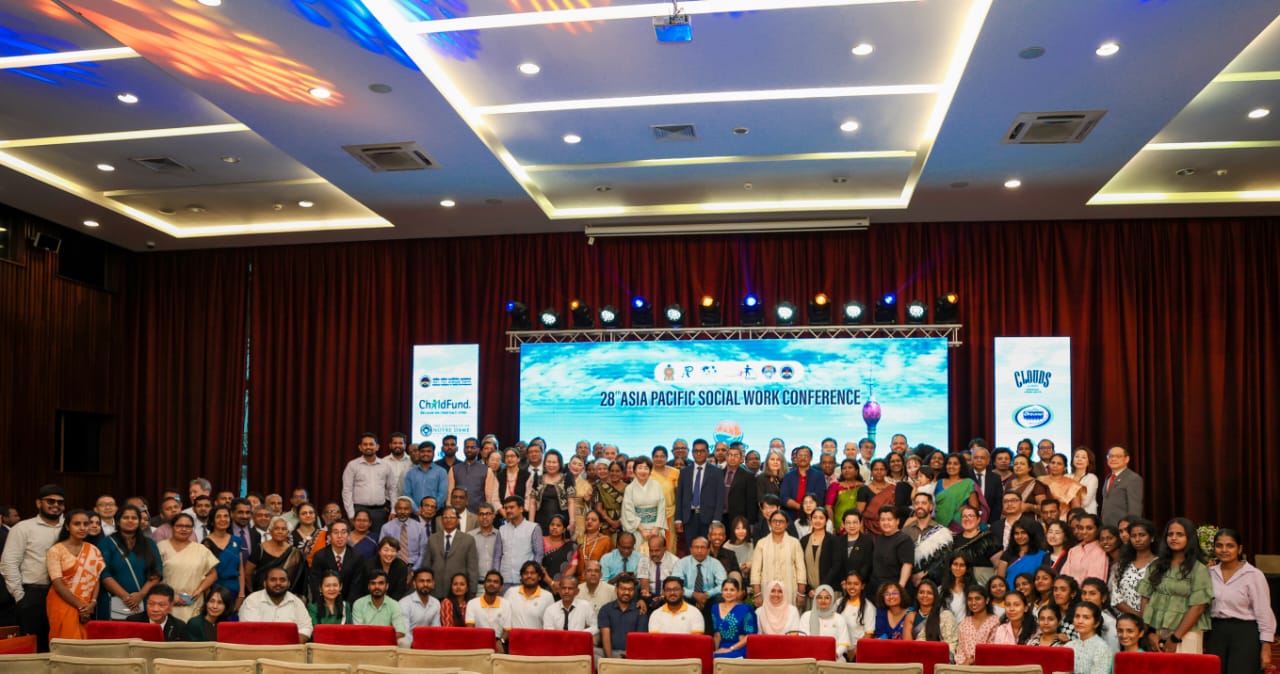 APSWC 2025 conference main session with attendees